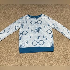 Harry Potter Wizarding World pullover lounge‎ fleece sweatshirt small sleepwear